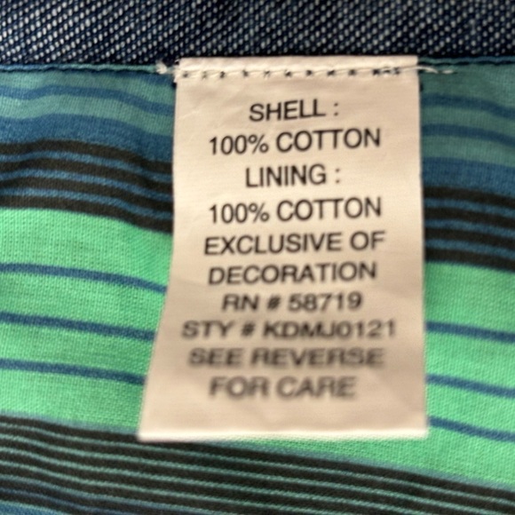 xSOLD Choices Petite Floral Embroidered Denim Jean Jacket, NWT, Petite Small - Picture 3 of 14